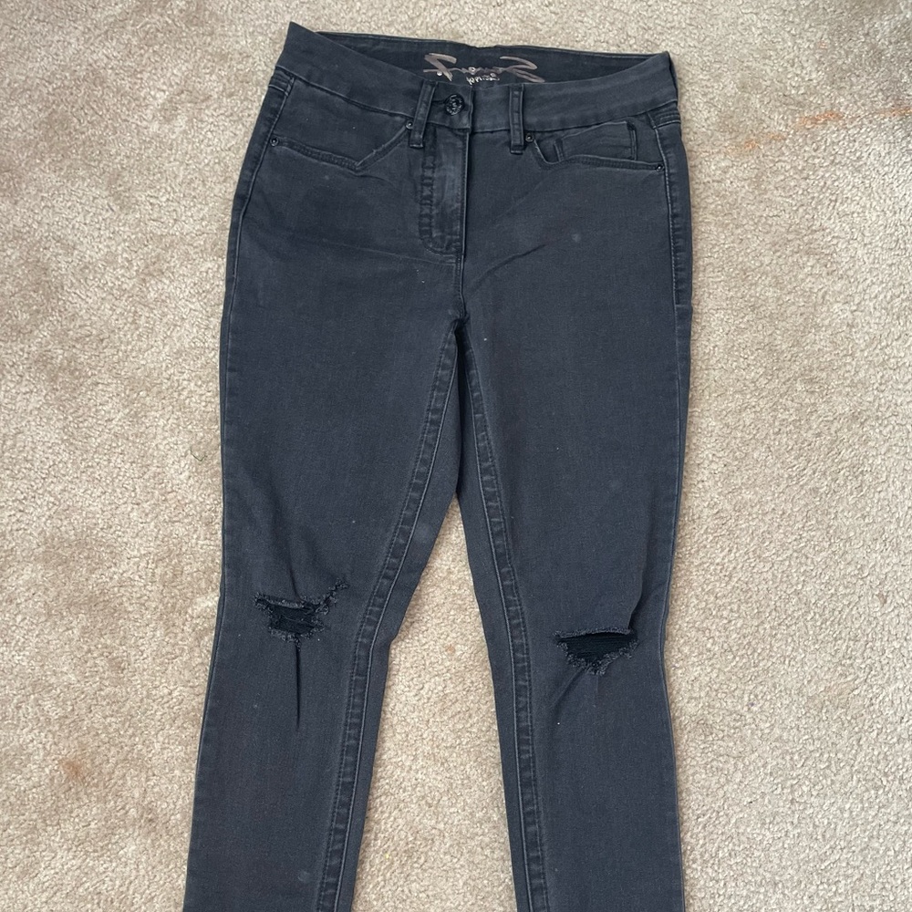 Sever7 High Rise Skinny Jeans